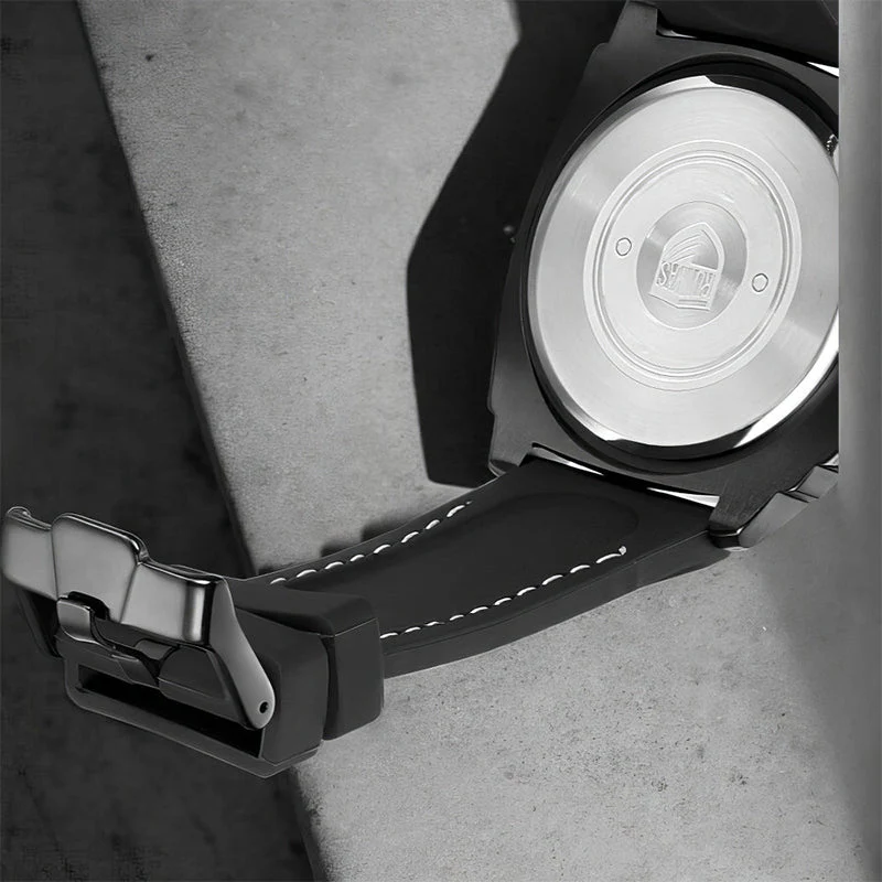 Men’s Luminous Silicone Quartz Watch - Image 9