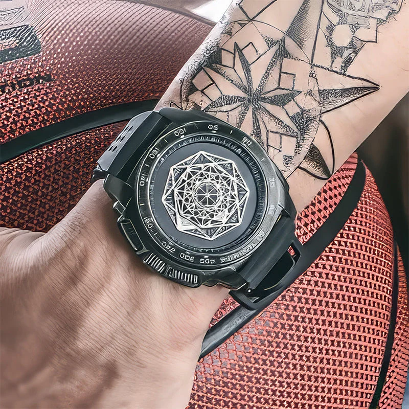 Men’s Luminous Silicone Quartz Watch - Image 10