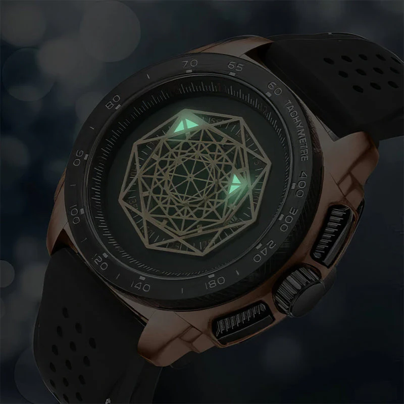 Men’s Luminous Silicone Quartz Watch - Image 7